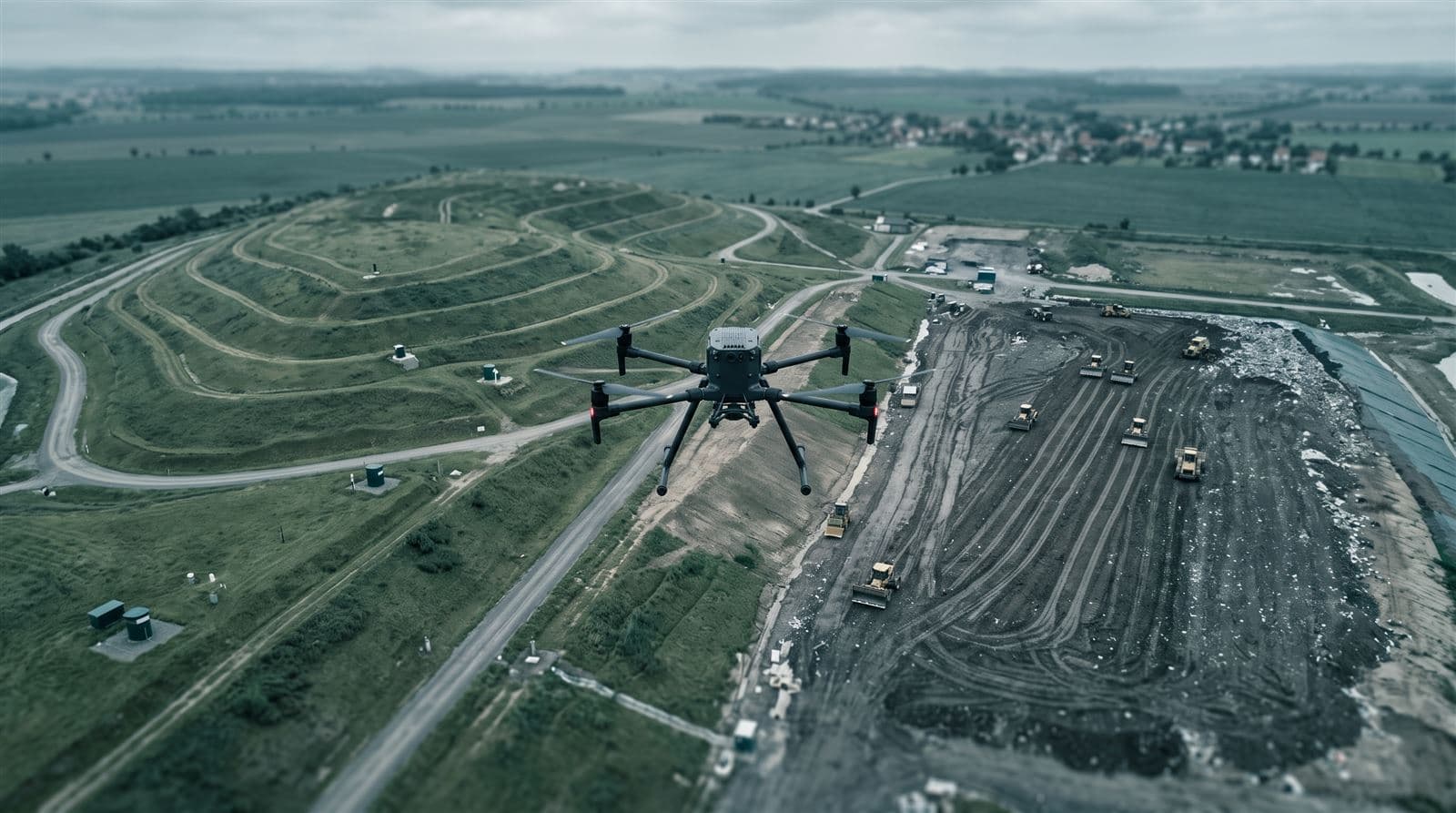 Monitoring składowisk odpadów dronem: jak spełnić obowiązek z rozporządzenia