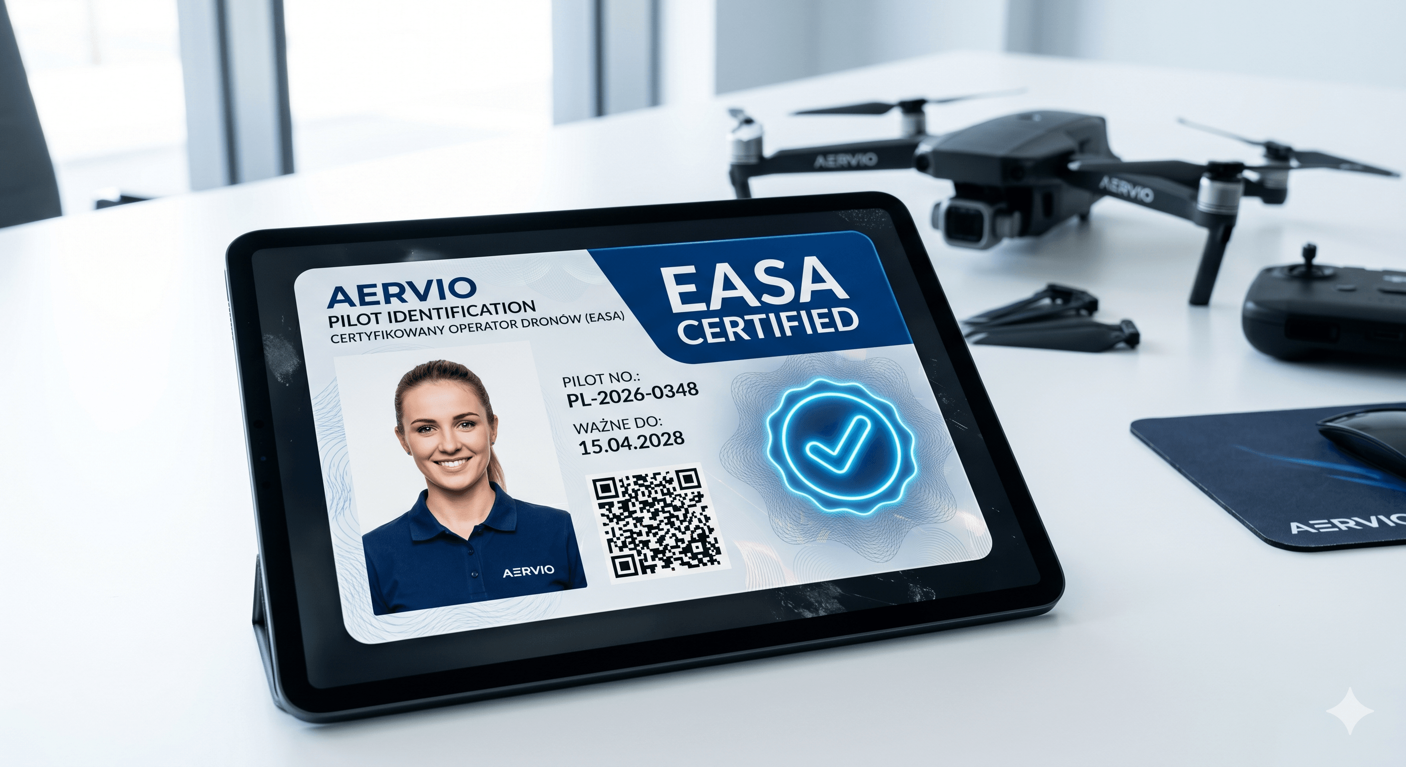 Certyfikowany operator drona — Aervio